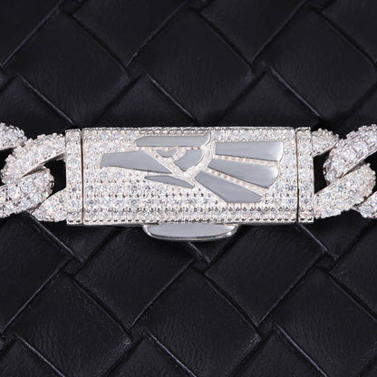 9mm VVS Moissanite "Hecho En Mexico" Cuban Chain