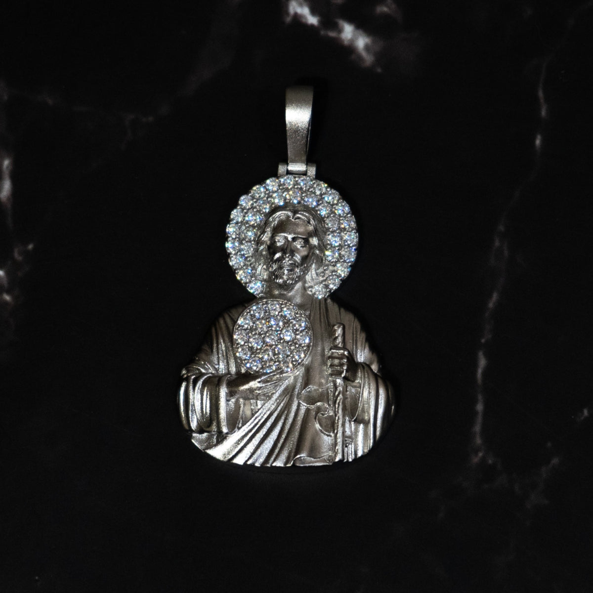 VVS Matte Finish San Juditas Pendant
