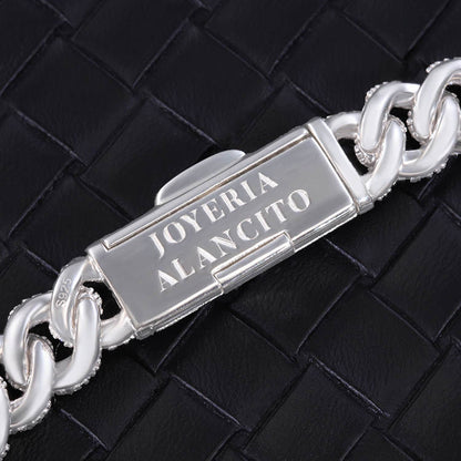 9mm VVS Moissanite "Hecho En Mexico" Cuban Chain
